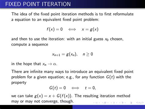 Image result for Fixed Point Iteration Example