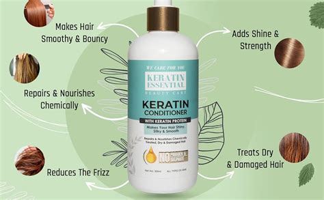 Buy KERATIN ESSENTIAL Keratin Shampoo & Conditioner Ultra Smooth 300ml ...