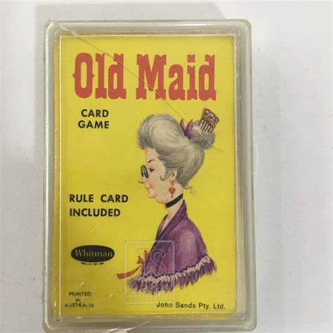 Vintage Old Maid Card Game (s)