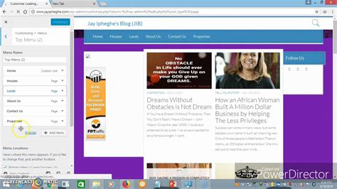 Image result for WordPress Sub Page