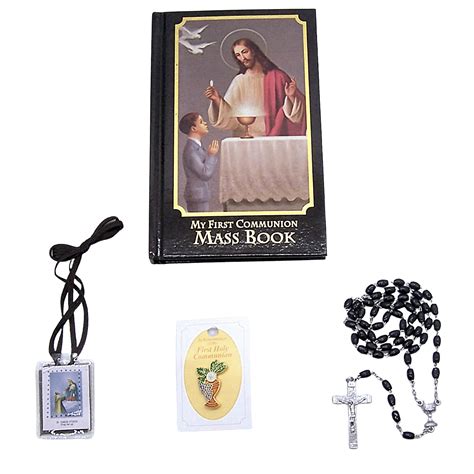Snapklik.com : Wowser Boys First Communion Black Mass Book