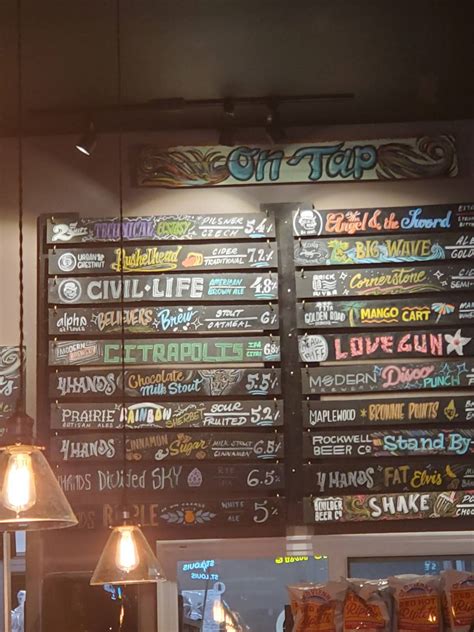 Menu at The Gramophone pub & bar, St. Louis