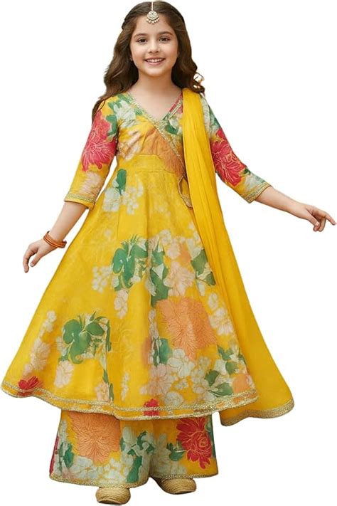 Amazon.in: 50% Off Or More - Girls' Salwar Suit Sets / Girls' Ethnic ...