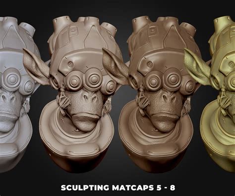 ArtStation - The Ultimate ZBrush Matcap Collection for Sculptors ...