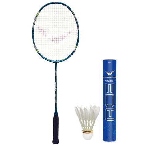 Buy Vicky Transform Attack Ace Feather Badminton Combo Kit Lightweight ...