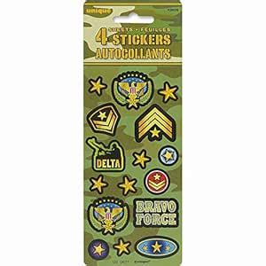 Buy Camo Sticker Sheets, 4ct Online at Low Prices in India - Amazon.in