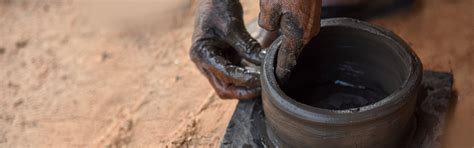 Clay Pottery - Black Pottery Manipur Online | Ikai Asai