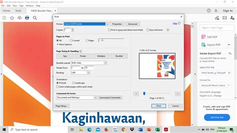 Image result for Booklet Printing Tutorial