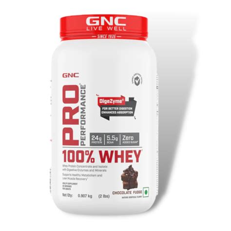 GNC Pro Performance 100% Whey Protein 1kg Chocolate Flavor – The Muscle ...