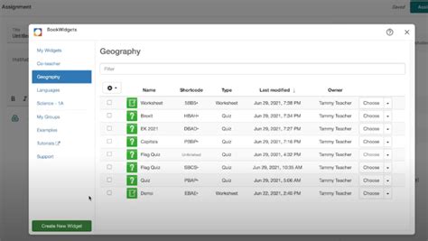 Image result for BookWidgets Tutorial
