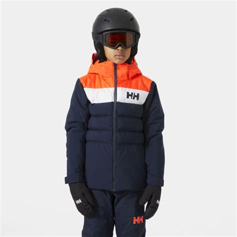 Giacca Junior Alpha Helly Hansen, Impermeabile, Imbottita PrimaLoft, Per Sci E Montagna