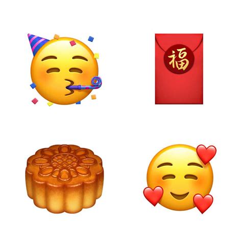 Chinese New Year Emoticons - emoji for chinese new year