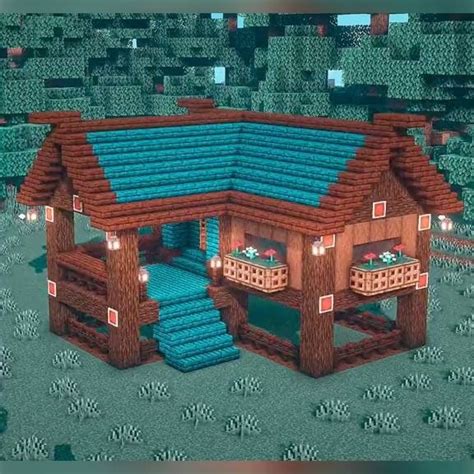 Image result for Flower Forest House Tutorial Minecraft