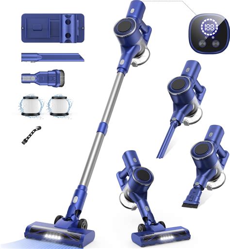 Amazon.com - Cordless Vacuum Cleaner, Stick Vacuum Cleaners with 28KPA ...
