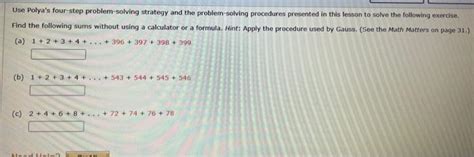 Image result for Polya's Four-Step Problem Solving Strategy