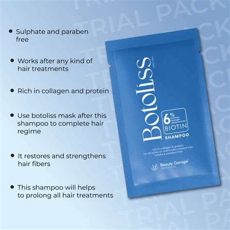 Botoliss Biotin Shampoo & Hair Mask Trial Pack | BG