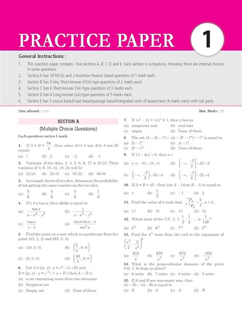 MTG CBSE 100 Percent Mathematics For Class 11 - Latest for 2024-25 Ses ...