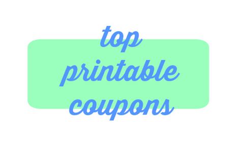 38 New Printable Coupons :: Southern Savers