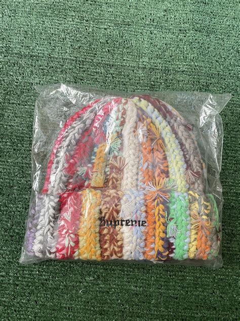 Hype × Streetwear × Supreme Brand New Supreme Hand Tied Beanie ...