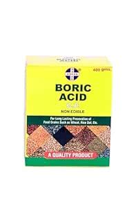 Boric Acid C.P., 100 gms, Non-Edible Food Grain Preservative for Wheat ...
