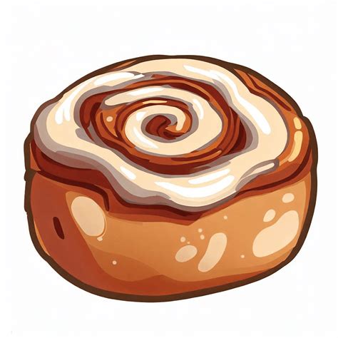 Clipart Cinnamon Roll - ClipartWorld