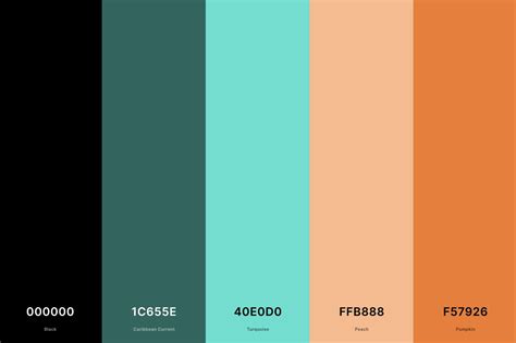 25 best coral color palettes with names and hex codes – Artofit