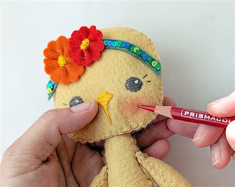 Felt Doll Tutorial 的图像结果