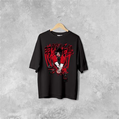 Sasuke Chidori Lighting 2.0 - Oversized T-Shirt – Print it up