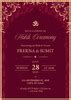 Free Haldi Ceremony Invitation Card Template Designs - Canva