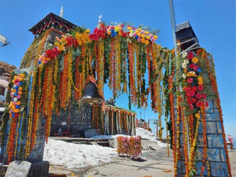 Tungnath Temple Opened for Pilgrims - Chopta Uttarakhand