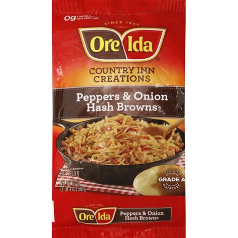 Ore-Ida Hash Browns, Peppers & Onion (20 oz) Delivery or Pickup Near Me ...