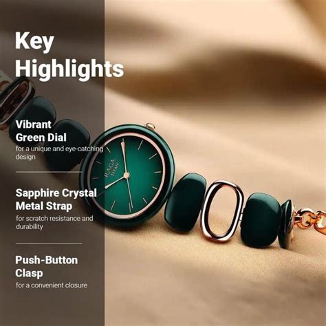 Buy Online Titan Raga Ceramics Green Dial Analog Metal Strap Watch for ...
