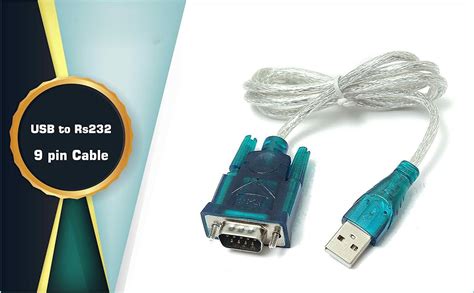 NEXSA USB to Rs-232 Cable | USB to Rs232 Converter Adapter | Converter ...