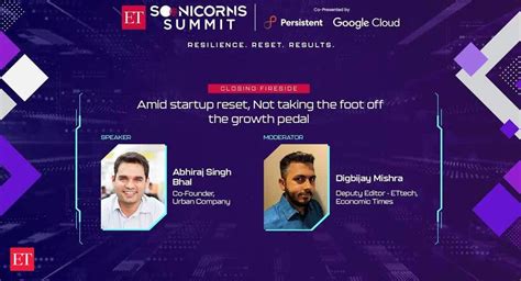 ET Soonicorns Summit 2023 Delhi-NCR | Amid Startup Reset, Not Taking ...
