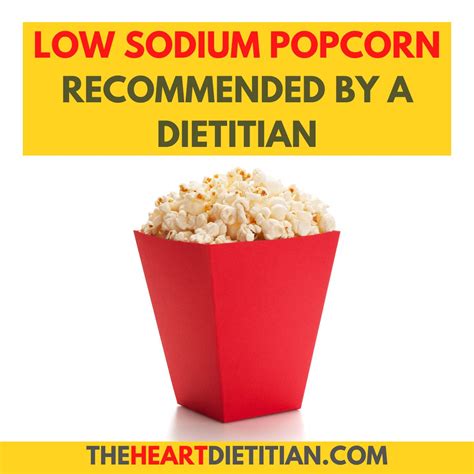 Low Sodium Popcorn Brands, Recommended by a Dietitian