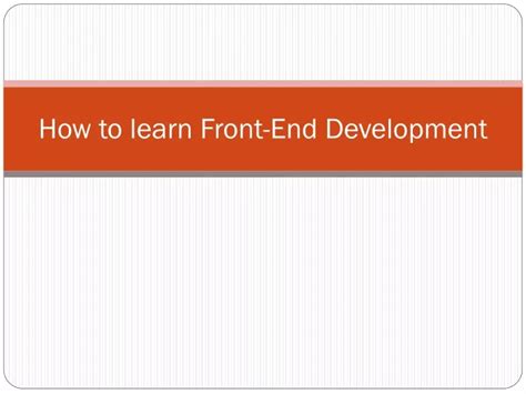 Front End Development Tutorial 的图像结果