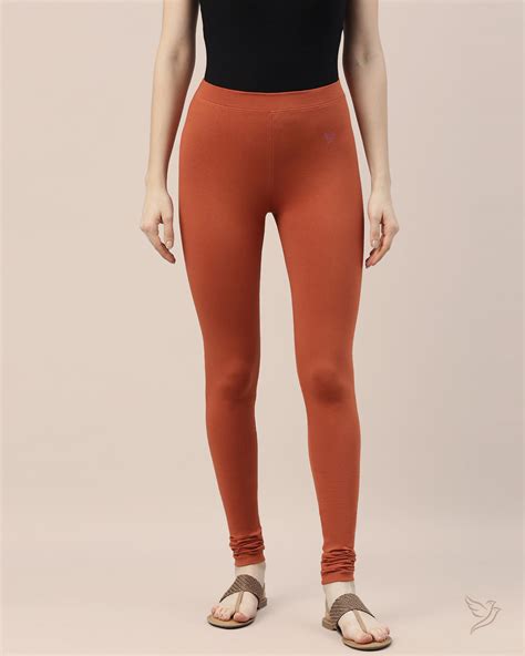 Cotton Churidar Legging - Fired Up