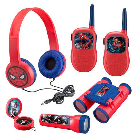 Zestaw Spiderman walkie talkie słuchawki 5w1 eKids - 819559023152 ...