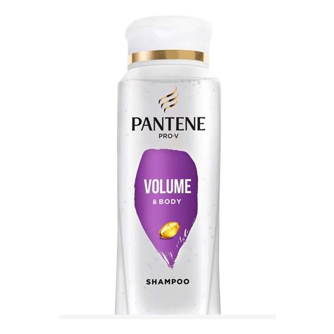 Pantene Pro-V Volume and Body Shampoo, All Hair Types, 10.4 fl oz ...