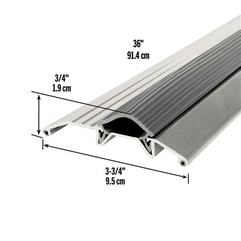 Aluminum and Vinyl Heavy-Duty Low-Profile Threshold – M-D Building Products