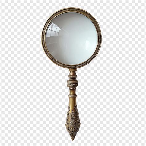 Antique magnifying glass with ornate handle | Free PSD