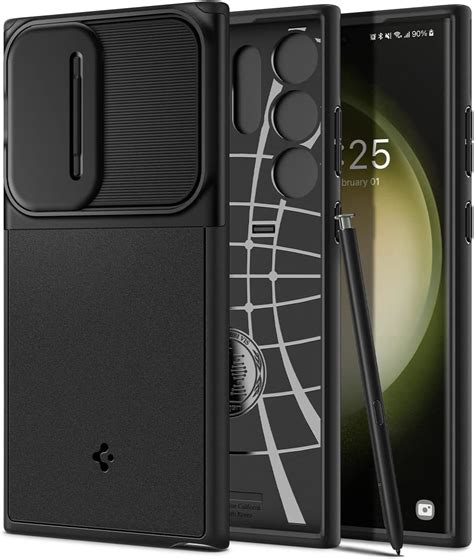 Spigen Thin FIt Back Cover Case Compatible with Galaxy S23 Ultra (TPU ...