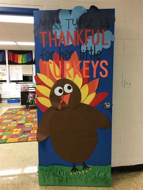 Classroom Door Decoration Ideas For Thanksgiving at Milla Brooks blog