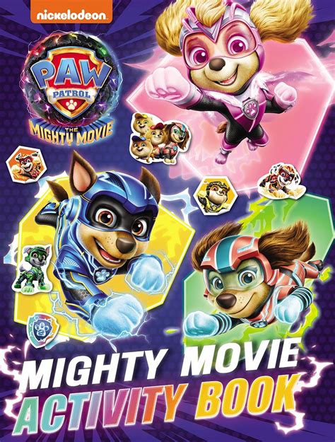 PAW Patrol Mighty Movie Sticker Activity Book: Safaris in Deep Time ...