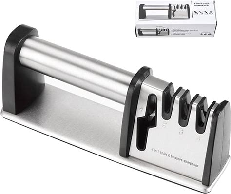 Amazon.com: Sunmero Knife Sharpener, 4 in 1 Kitchen Blade and Scissors ...