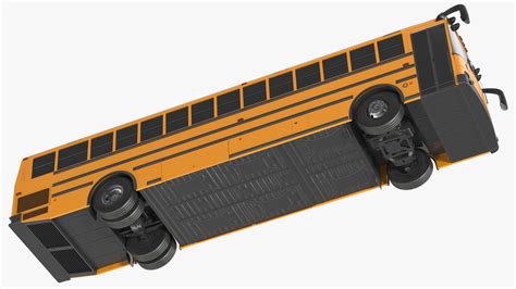 3D Thomas Saf T Liner School Bus Exterior Only model | 3D Molier ...