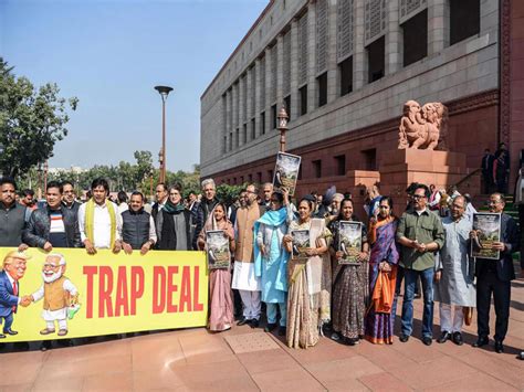 India-US trade deal set to trigger opposition protest in Parliament