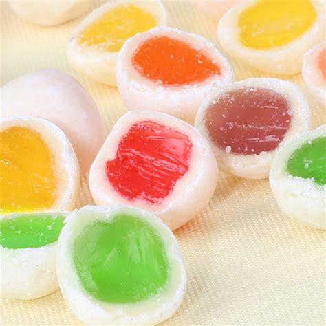 AJOS Soft Candy Haoliyuan Crispy Fresh Milky Balls - Fruit Flavored ...