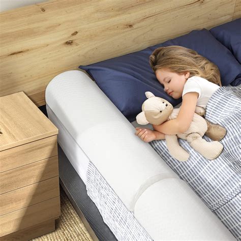 Amazon.com: Bed Rail Bumpers for Toddlers 2pcs - Memory Foam Bed Bumper Guard with Dual Non-Slip ...