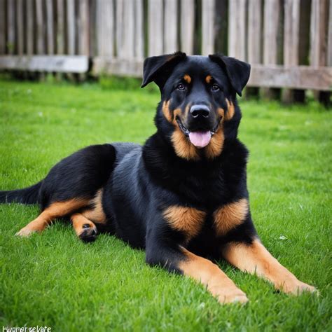 German Shepherd Rottweiler Mix Just Got This 8 Week Puppy And I Think